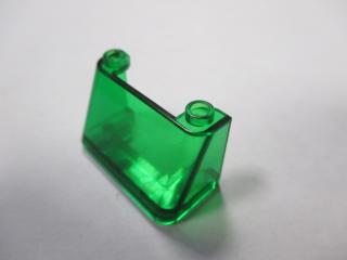 Lego Přední okno 2 × 4 × 2 průhledná zelená