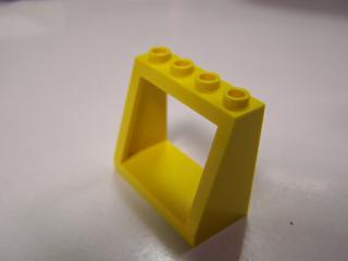 Lego Přední okno rám 2 × 4 × 3 žlutá