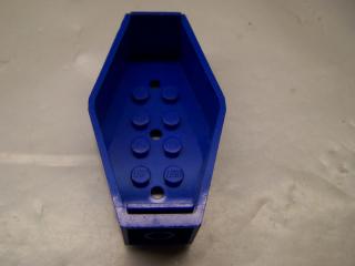 Lego Rakev 2 × 4 × 6 (spodní část) modrá