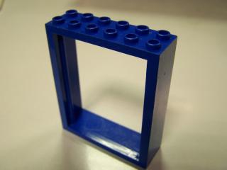 Lego Rám 2 × 6 × 6 freestyle modrá