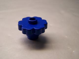 Lego rostlina kytka 2 × 2 kulatá otevřený nop modrá