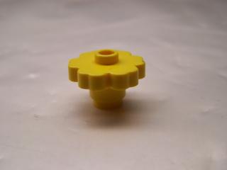 Lego rostlina kytka 2 × 2 kulatá otevřený nop žlutá