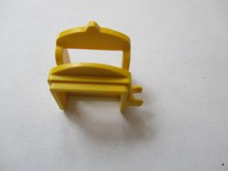 Lego Sedlo na koně s jedním klipem žlutá