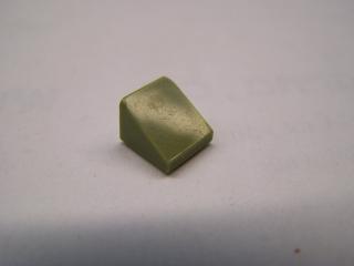 Lego Sklon 1 × 1 × 2/3 olivově zelená