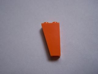 Lego Sklon otevřený otočený 2 × 1 × 3 oranžová