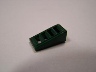 Lego Sklon schúdky 2 × 1 × 2/3 tmavě zelená