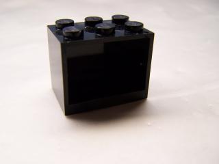 Lego skříň 2 × 3 × 2 plné nopy černá
