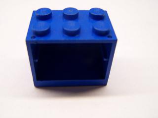Lego skříň 2 × 3 × 2 plné nopy modrá
