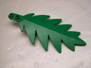 Lego strom palmový list velký 10 × 5 zelená