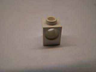 Lego Technic Brick 1 × 1 s otvorem bílá