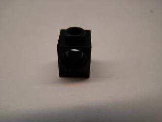 Lego Technic Brick 1 × 1 s otvorem černá