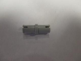 Lego Technic Pin bez tření hřebeny podélně světle modrošedá