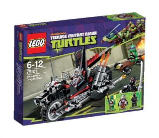 Lego Teenage mutant ninja turtles 79101 Trhačova dračí motorka