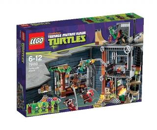 Lego Teenage mutant ninja turtles 79103 Želví vpád do doupěte