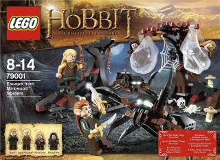 Lego The Hobbit 79001 Únik před pavouky z Mirkwoodu