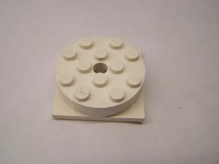 Lego Točna 4 × 4 čtyřhraná základna s vrchem bílá
