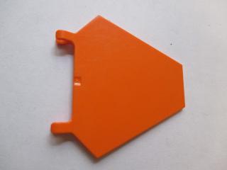 Lego Vlajka 5 × 6 šestiúhelniková oranžová