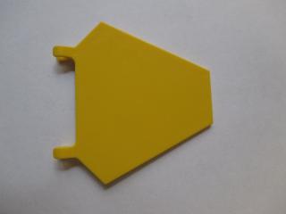 Lego Vlajka 5 × 6 šestiúhelniková žlutá