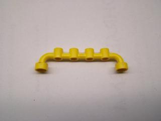 Lego Zábradlí 1 × 6 otevřené nopy žlutá