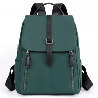 Dámský městský zelený batoh Barva: Zelená