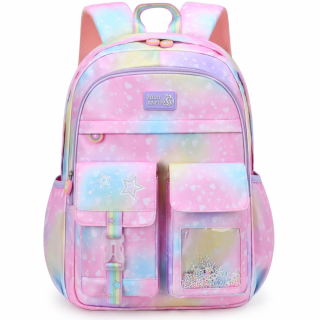 Dívčí školní batoh Barva: Růžová