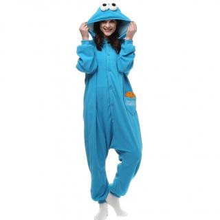 Kigurumi overal Elmo mikina: XL