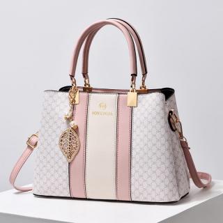 Luxusní dámská kabelka 2v1 Barva: Růžová