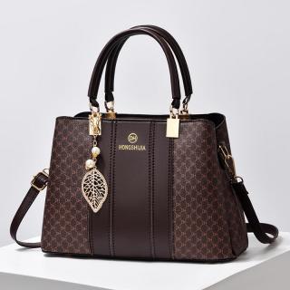 Luxusní dámská kabelka 2v1 Barva: Tmavě hnědá