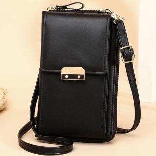 Malá dámská crossbody kabelka Barva: Černá