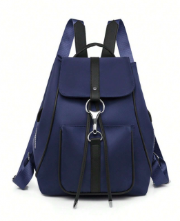 Nylonový dámský batoh Barva: Modrá