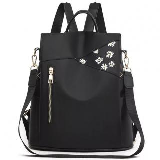 Originální dámský kabelko-batoh 2v1 ve třech barvách Barva: Černá