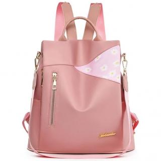 Originální dámský kabelko-batoh 2v1 ve třech barvách Barva: Růžová