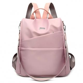 Originální dámský městský batoh 2v1 Barva: Růžová