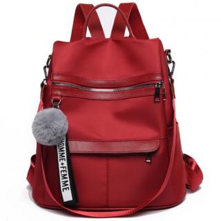 Originální kabelka-batoh 2v1 Barva: Červená