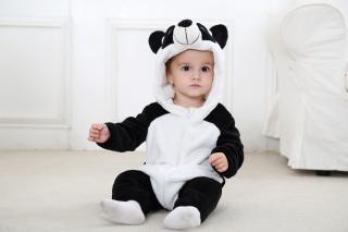Overal pro miminko Panda Velikost: 0-6 měsíců