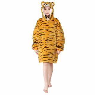 Oversize mikina pro děti tygří Barva: Tygří