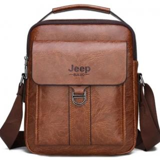 Pánská elegantní taška přes rameno Jeep Barva: Hnědá