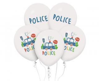 Latexové balonky Policie
