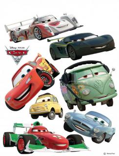 AG Design Group Maxi nálepka na zeď Cars a rallye AGF886 65 x85 cm