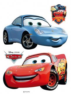 AG Design Maxi nálepka na zeď Cars a Sally AGF850 85x65 cm