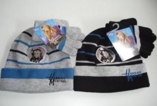 Čepice a rukavice Hannah Montana  (hřejivý zimní set Disney)