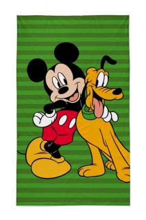 DETEXPOL Dětský ručník Mickey a Pluto bavlna - Froté 50/30 cm