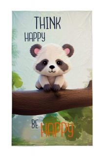 DETEXPOL Dětský ručník Panda 100% bavlna - froté 50/30 cm