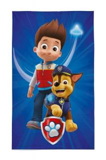 DETEXPOL Dětský ručník Paw Patrol Alex a Chase 100% Bavlna - Froté, 50/30 cm