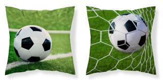 DETEXPOL Povlak na polštářek Fotbalový míč micro 100% Polyester 40/40 cm