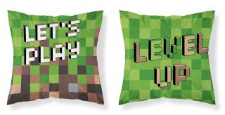 DETEXPOL Povlak na polštářek Kostičky micro 100% Polyester 40/40 cm