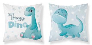 DETEXPOL Povlak na polštářek Malý Dino 100% bavlna 40/40 cm