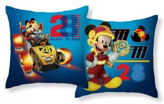 DETEXPOL Povlak na polštářek Mickey závodník micro 40x40
