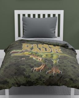 DETEXPOL Přehoz na postel Dinosaur Army  Polyester, 170/210 cm
