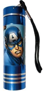 EUROSWAN Dětská hliníková LED baterka Avengers blue
